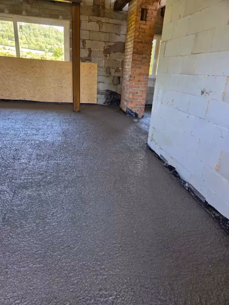 Wylewka styrobetonowa 65 m2 &#8211; Przedwojów — zdjęcie 2