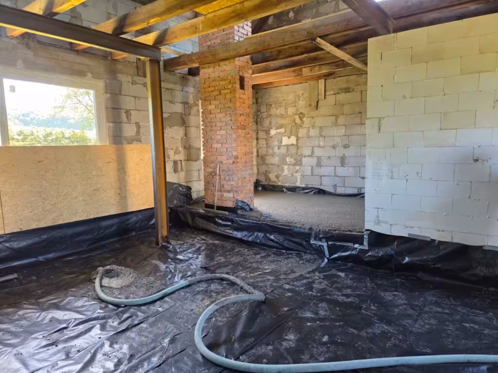 Wylewka styrobetonowa 65 m2 &#8211; Przedwojów — zdjęcie 4