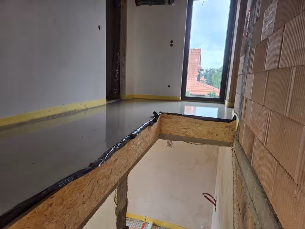 Wylewka anhydrytowa 200 m² – Bolesławiec — zdjęcie 2
