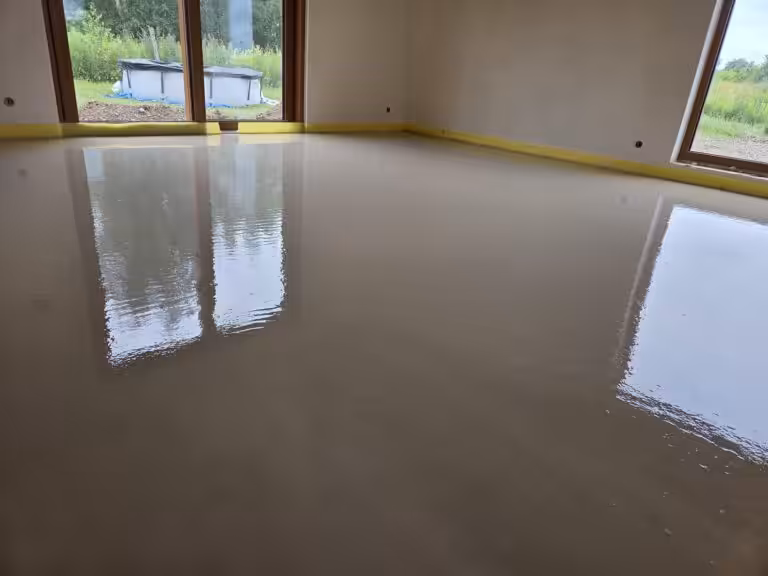 Wylewka anhydrytowa 110 m² – Chwaliszów - Chwaliszów